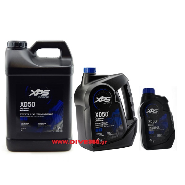 Evinrude - Λάδι XD50 για Δίχρονους Κινητήρες2