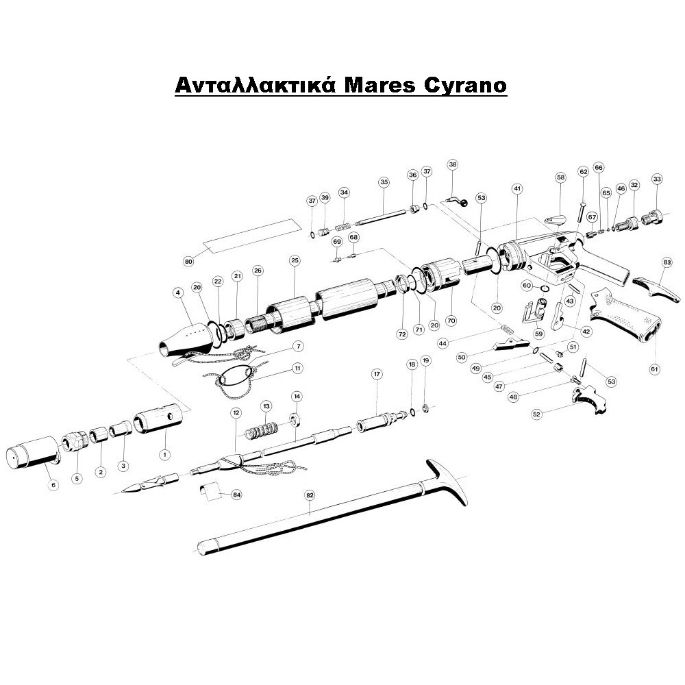 Mares – Ανταλλακτικά Αεροβόλων Cyrano