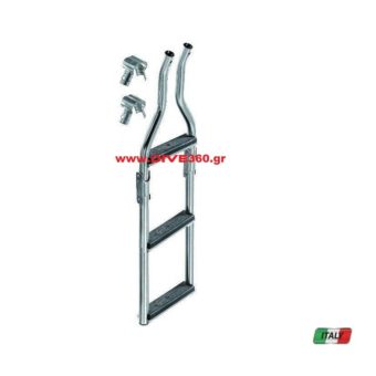 Trem - Σκάλα Ανταλλακτική Inox για Πλατφόρμα με 2 Σκαλοπάτια Inox