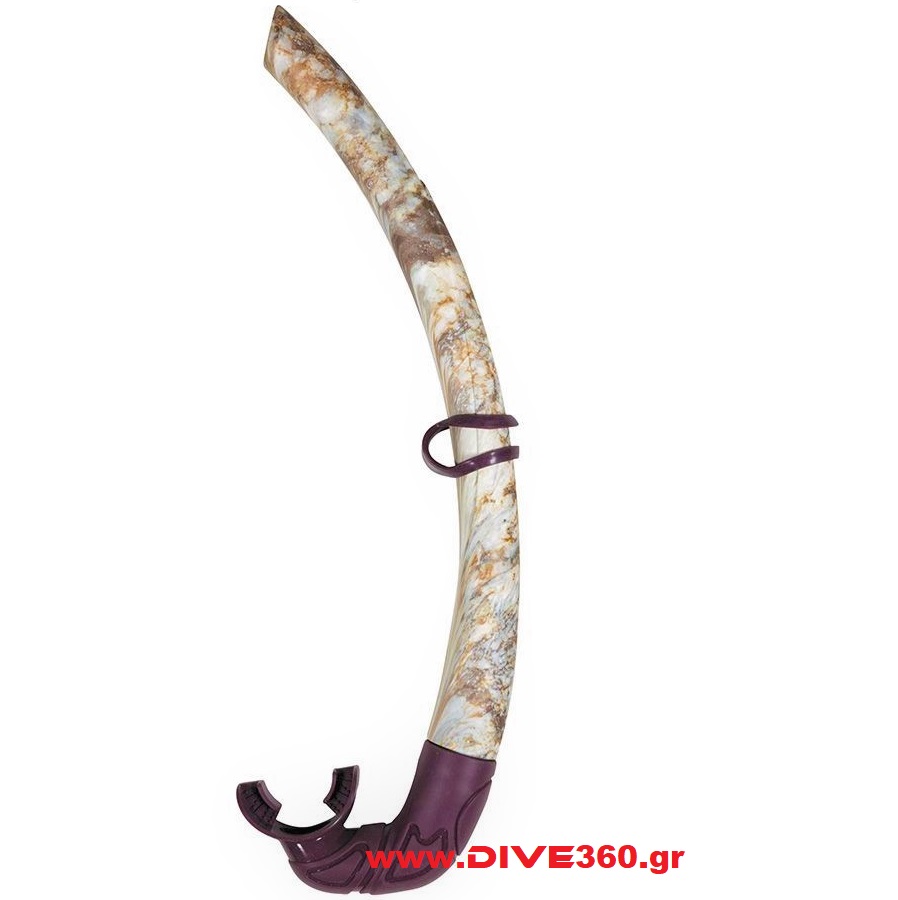 Dive360 - Ημιεύκαμπτος Αναπνευστήρας Σιλικόνης Camu Tigre