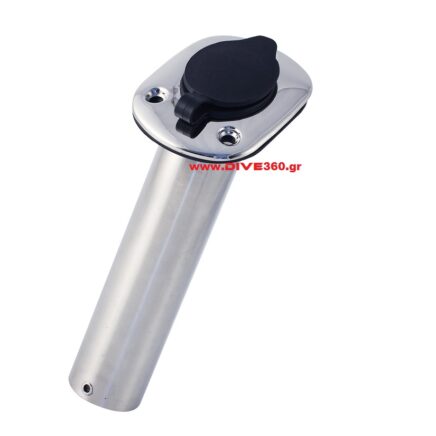 Trem - Kαλαμοθήκη Inox Χωνευτή Λοξή