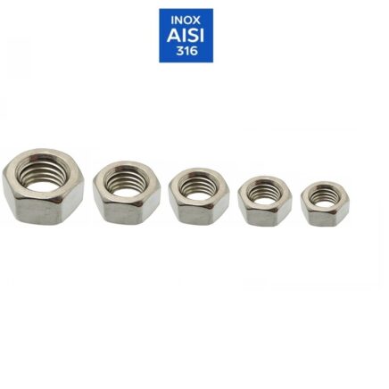 Παξιμάδια Inox AISI 316