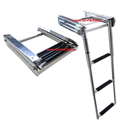 Osculati – Σκάλα Inox Συρταρωτή Πλατφόρμας 35.8x41.5cm