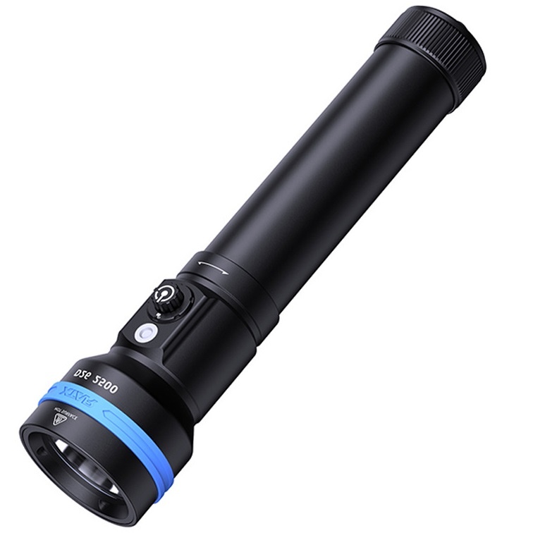 XTAR - Επαναφορτιζόμενος Φακός Κατάδυσης D26 LONG (2500 Lumen) 1 (2)