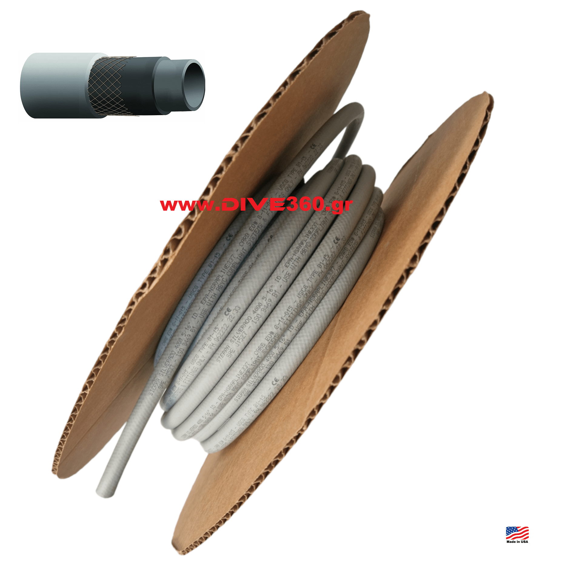 Sierra - Λάστιχο Βενζίνης Silverado 4000 (Ø8-10mm) USA