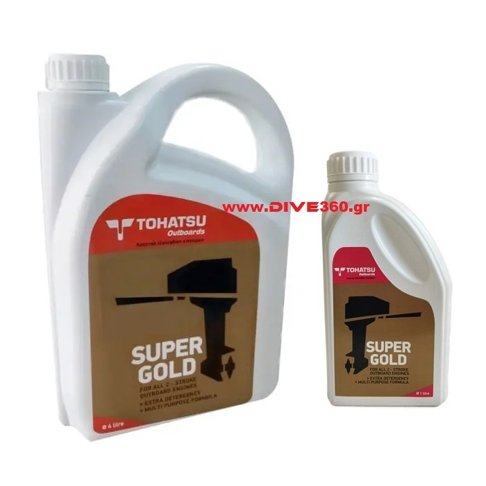 Tohatsu - Λάδι για Δίχρονους Kινητήρες SUPER GOLD TC-W3
