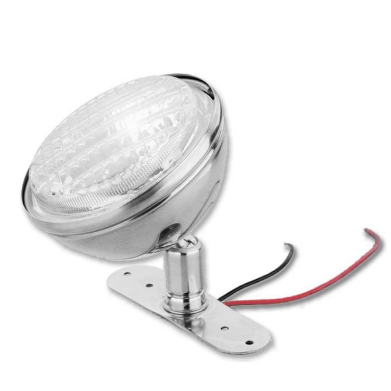 AAA - Στεγανός Προβολέας Deck Inox Σπαστός Halogen 12V-55W