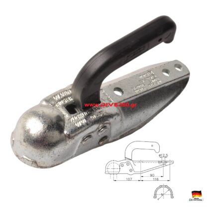 Winterhoff - Χούφτα Κοτσαδόρου Χυτή Βαρέως Τύπου Germany 2000Kg (σε 2 μεγέθη)