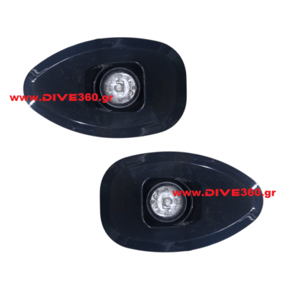 Lalizas - Φανάρια Ναυσιπλοϊας Πλευρικά Χωνευτά Micro LED Ζεύγος