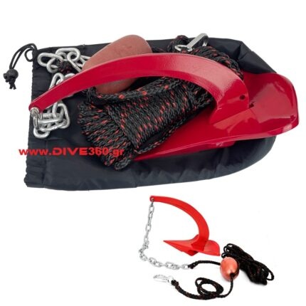 Nord - Κίτ Άγκυρα Αλουμινίου 1kg (για JetSki, Φουσκωτά εώς 3.6mt)