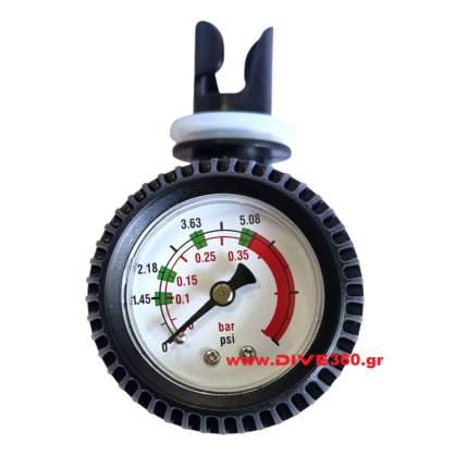 Μανόμετρο 5Psi με Αντάπτορα