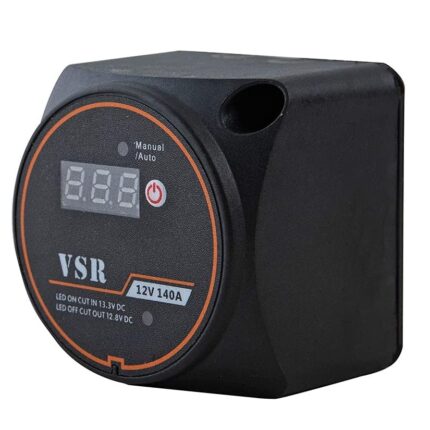 Yis - Ρελέ VSR Αυτόματης Φόρτισης 2 Μπαταριών 140A με Ψηφιακή Οθόνη